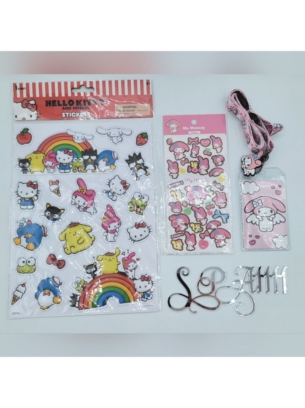 My Melody Hello Kitty Stickers & Lanyard NEW #1703/1715/1723